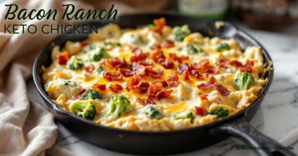 Keto Bacon Ranch Chicken