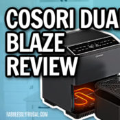 COSORI dual blaze air fryer review