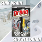 Drano Drain Snake Clog Remover Tool and Gel System as low as $7.12 After...