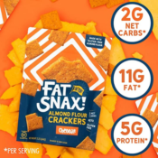 Save 25% on Fat Snax Keto Crackers as low as $8.09 After Coupon (Reg. $15)...