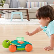 Fisher-Price Linkimals Sit-to-Crawl Sea Turtle Musical Baby Toy $12.99...