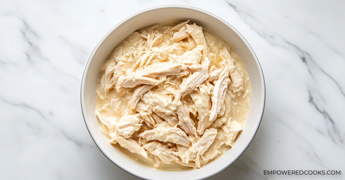 chicken enchilada mixture