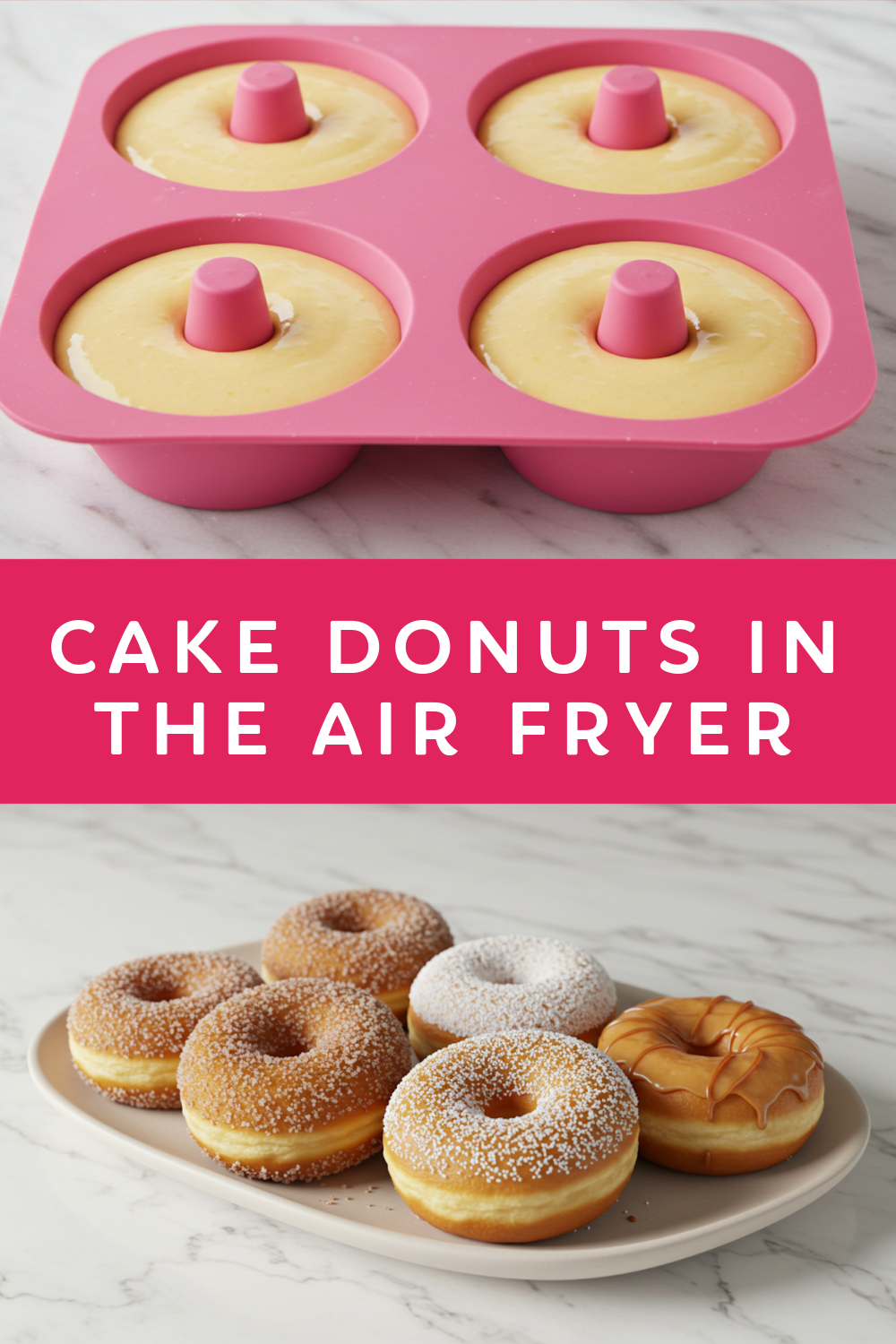 cake donuts in the air fryer