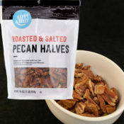 Happy Belly Roasted & Salted Pecan Halves as low as $5.49 Shipped Free...
