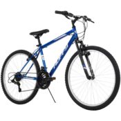 Huffy 26-inch 18-Speed Rock Creek Men's Mountain Bike, Blue $98 (Reg. $128)...