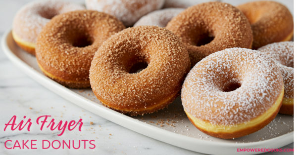 air fryer cake donuts