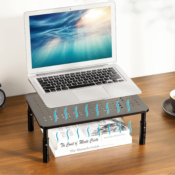 3 Height Adjustable Monitor Riser with Airflow Vents $13.58 After Coupon...