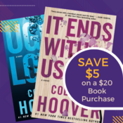 Save $5 on a $20 Book Purchase from $7.83 EACH Book!