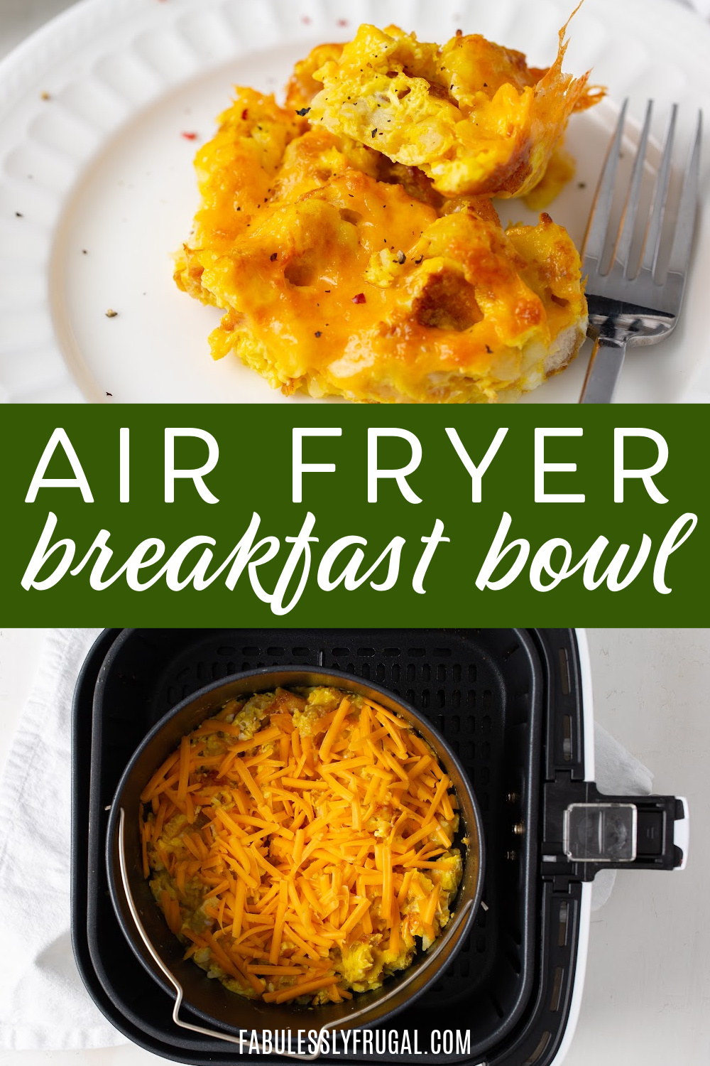 Sausage, Eggs, and Hash Browns: All in One Breakfast in the Air Fryer  Recipe - Fabulessly Frugal