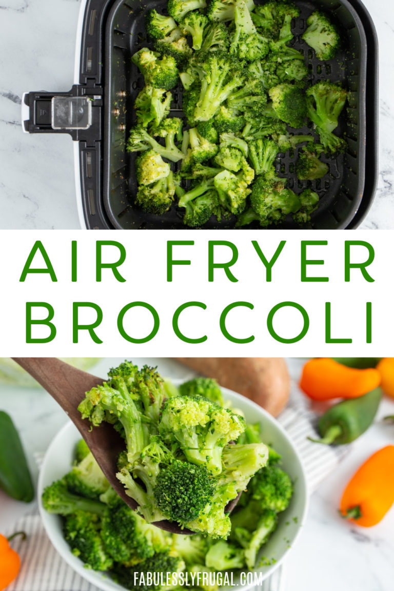 Air Fried Frozen Broccoli Recipes Fabulessly Frugal