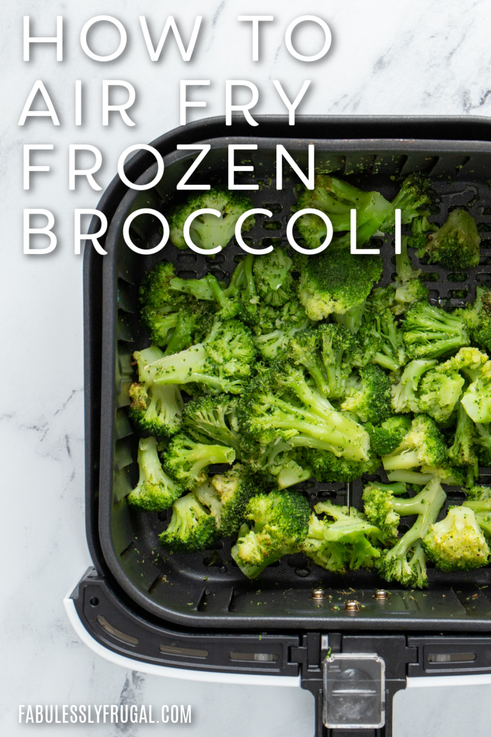how to air fry frozen broccoli