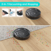 Save Time in Your Day and Get the House Clean with this FAB Robot Vacuum,...