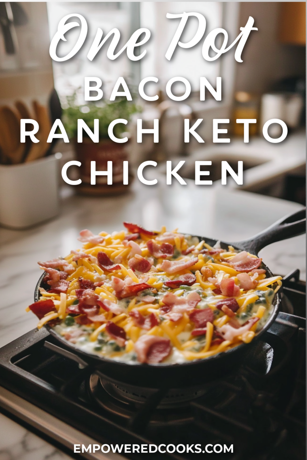 one pot bacon ranch keto chicken