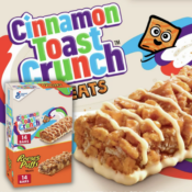28 Variety Pack Reese's Puffs & Cinnamon Toast Crunch Breakfast Bars $6.18...
