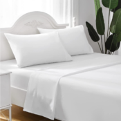Refresh Your Bedroom With FAB Rated 4 Piece Microfiber Sheet Sets, Just...