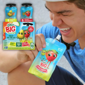 10 Variety Pack GoGo SqueeZ Big Fruit Pouches as low as $6.99 Shipped Free...