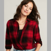 2 Days Only! $11.50 Old Navy Flannel Shirts for Women + for Men + $9.50...