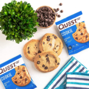 12-Count Quest Nutrition Chocolate Chip Protein Cookies as low as $10.89...