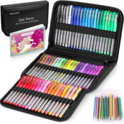 120 Count Gel Pens and Coloring Books Set as low as $15.29 Shipped Free...