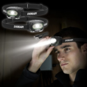 2-Pack Rechargeable LED Headlamps by Eveready $9.78 (Reg. $19.57) - $4.89/headlamp!
