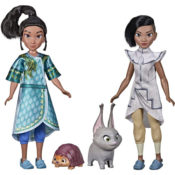 2-Piece Disney Young Raya & Namaari Fashion Doll Set $7 (Reg. $27.99)...