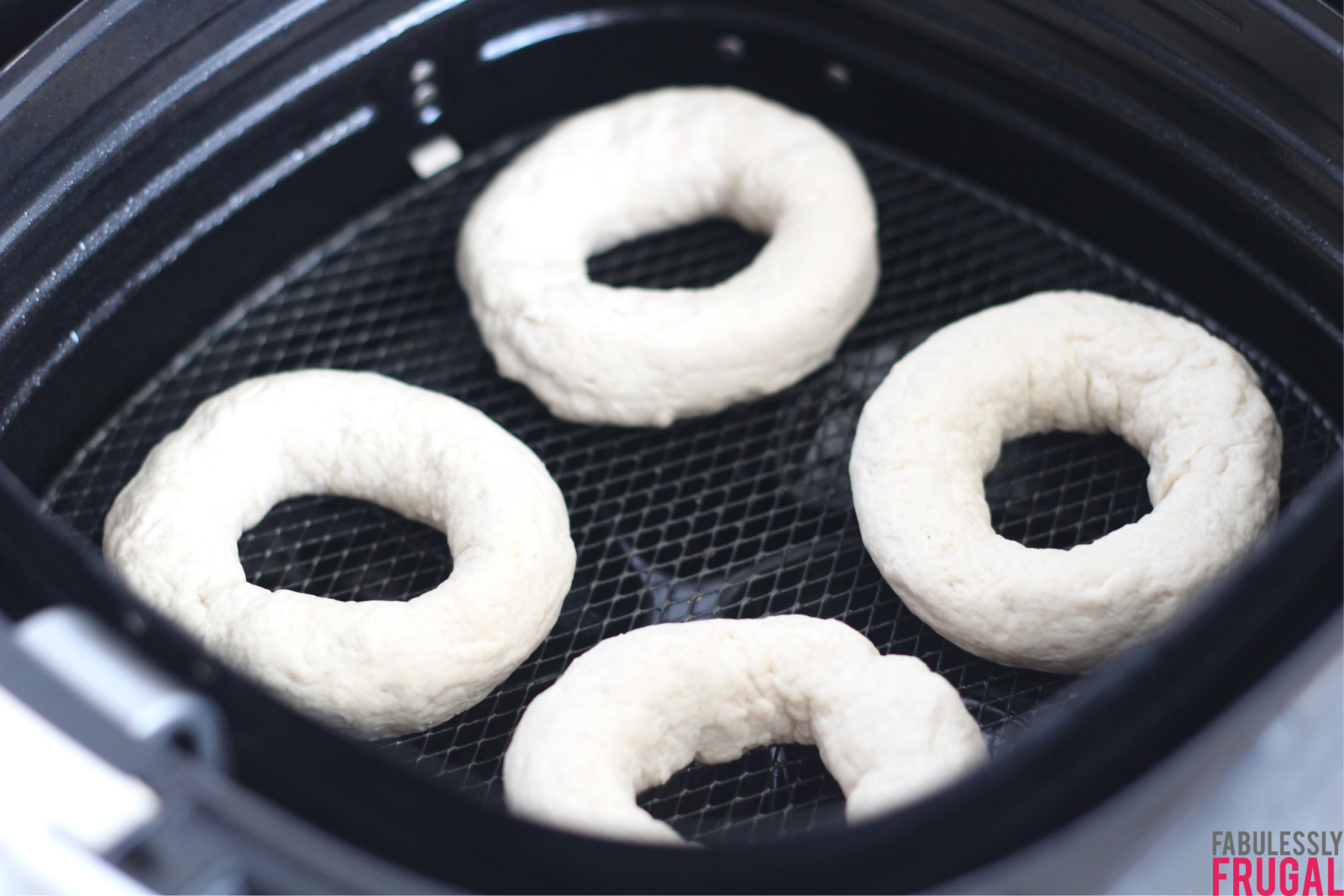 2 ingredient donuts in the air fryer