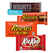 20-Count HERSHEY'S, KIT KAT & REESE'S Assorted Milk Chocolate and Peanut...