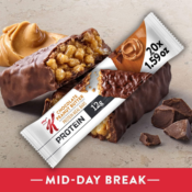 20-Count Kellogg's Special K Protein Bars, Protein Snacks, Chocolate Peanut...