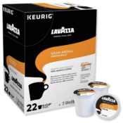 22-Count Lavazza K-Cup Portion Pack for Keurig Brewers, Gran Aroma as low...