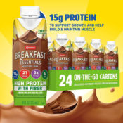 24-Count Carnation Breakfast Essentials High Protein With Fiber $22.88...