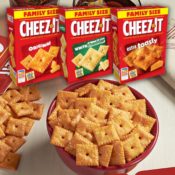 3 Boxes Cheez-It Baked Snack Cheese Crackers Variety Pack as low as $13.71...
