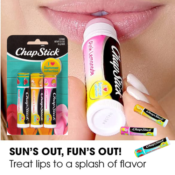 FOUR 3-Pack ChapStick I Love Summer Collection as low as $1.98 EACH After...