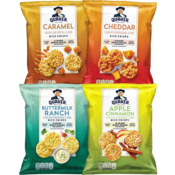30-Count Quaker Rice Crisps 4 Flavor Sweet and Savory Variety Mix as low...