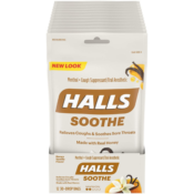 360-Count HALLS Soothe Honey Vanilla Cough Drops as low as $16.64 After...
