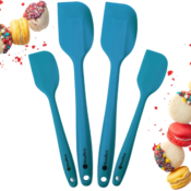 4-Piece StarPack Home Basics Silicone Spatula Set $18.16 After Coupon (Reg....