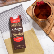 6-Pack Califia Farms Pure Black Medium Roast Unsweetened Cold Brew Coffee...