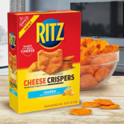 6 Pack Ritz Crispers Cheddar Cheese Chips as low as $11.70 After Coupon...