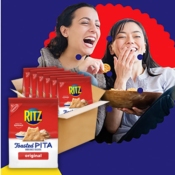 6-Pack Ritz Toasted Pita Chips, Original as low as $21.47 After Coupon...