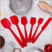 6-Piece Musment Silicone Spatula Set $4.38 (Reg. $18.99) - Available in...