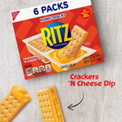 72-Pack RITZ Crackers 'N Cheesy Dip Handi-Snacks as low as $32.21 After...