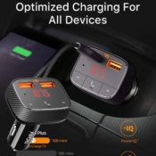 Anker Roav SmartCharge F0 Bluetooth FM Transmitter for Car $12 (Reg. $17)...