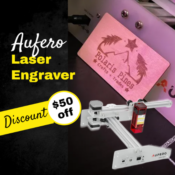 Get Creative And Express Yourself With This Aufero Laser Engraver from...