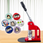 Make Your Own Badges And Other Accessories With This Button Maker Machine...