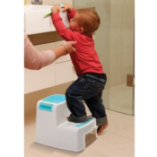 Dreambaby 2-Step Stool for Toddlers/Kids (Aqua) $8.99 (Reg. $15) - FAB...