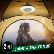 ENERGIZER LED Camping Lantern with Tent Fan $17.13 (Reg. $23.74) - with...