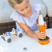 Educational Insights Circuit Explorer Rocket Ship Space Toy Building Set...