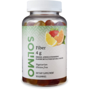FOUR 90-Count Solimo Fiber Gummies for Digestive Health as low as $6.57...