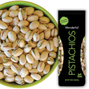 FOUR Wonderful Pistachios Roasted & Salted In-Shell Nuts, 16 Oz as...