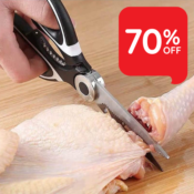 Make Food Preparation Easier And Faster With This Kitchen Shears for only...