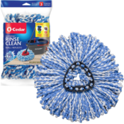 O-Cedar EasyWring Rinse Clean Spin Mop Microfiber Refill as low as $8.47...